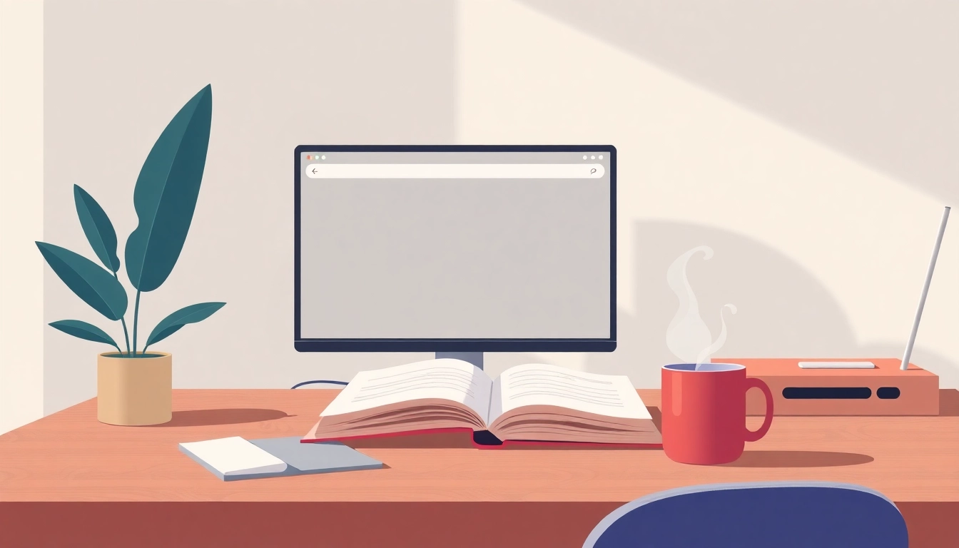 Utilize wps中文版 software on a sleek computer setup, enhancing productivity with a cozy workspace.